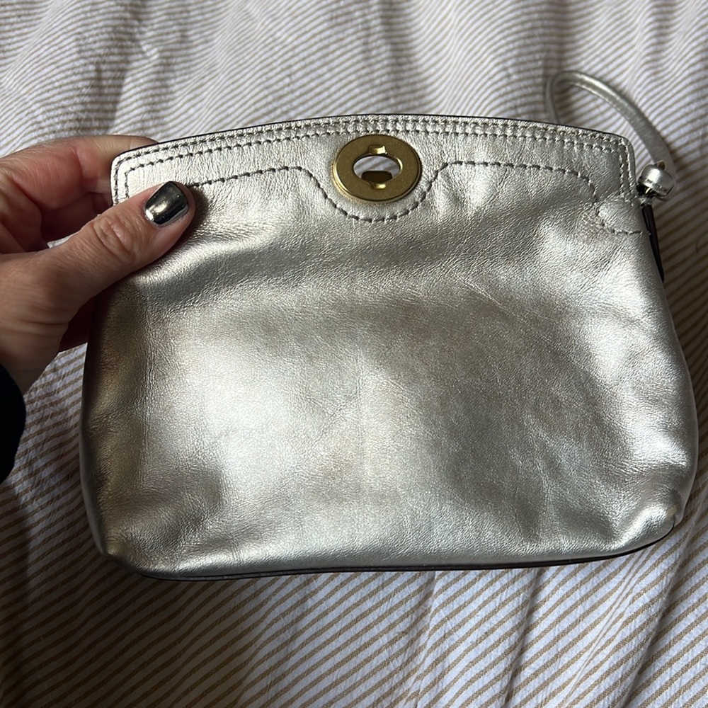 Coach mini silver clutch - Picture 6 of 7